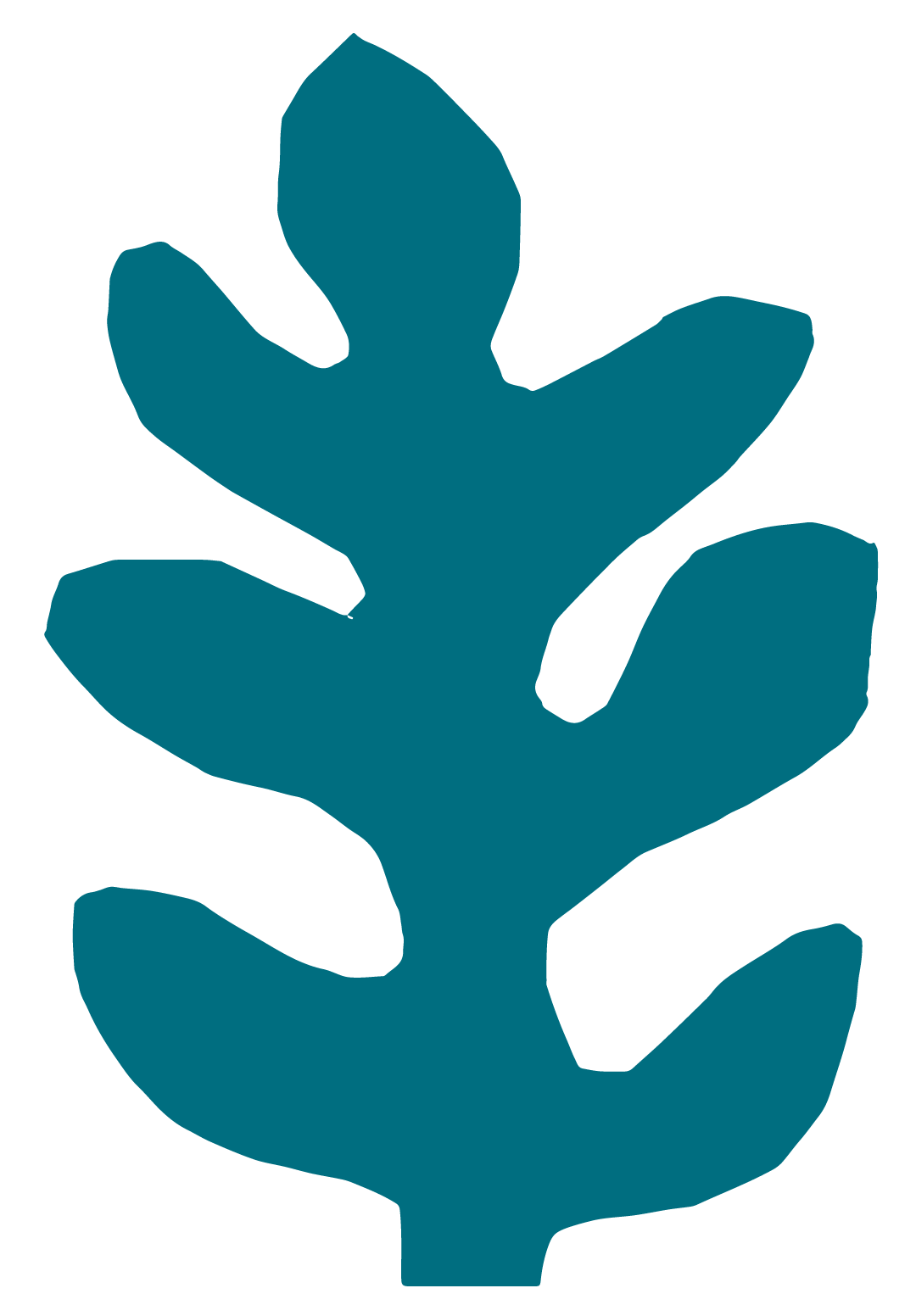Decorative leaf