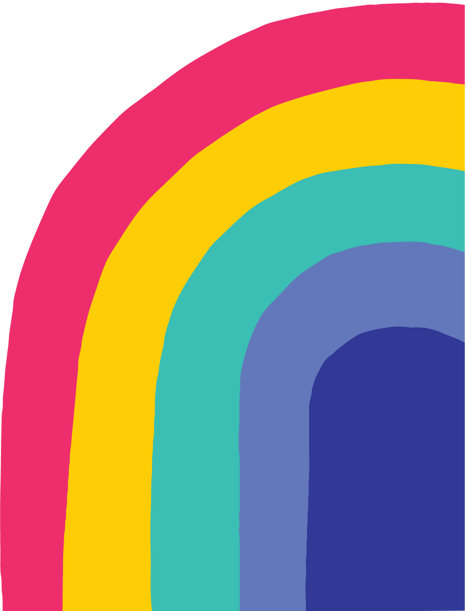 Decorative rainbow